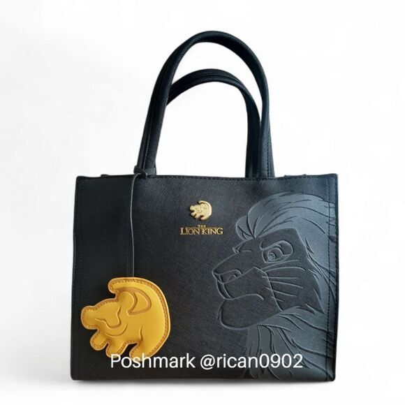 Disney Loungefly The Lion King Simba Debossed Satchel andโWallet - Picture 2 of 14